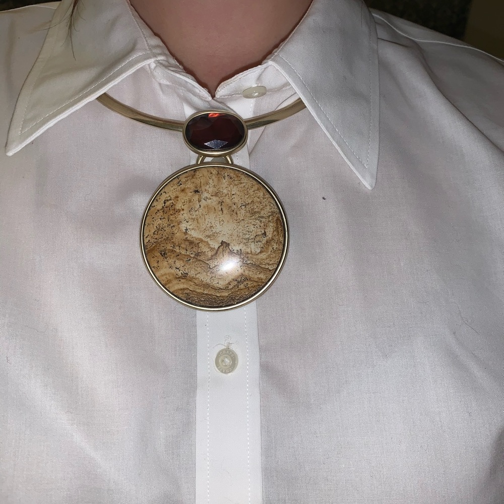 Chico’s sandstone necklace